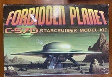 Forbidden Planet - C-57D Starcruiser - Polar Lights Assy & Paint Started