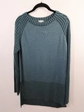 Smartwool Women's Blue Long Line Wool Blend Sweater Large EUC