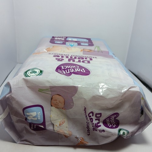 Parent's Choice Dry & Gentle Newborn Diapers 44 Pack 3x Protection - Picture 6 of 6