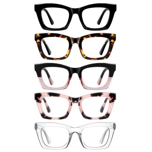Oprah Reading Glasses for Women-5 Pack Blue Light A02-multicolor 2.25 x - Bild 1 von 6