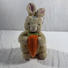FAO Schwarz Glow Brights BunnyCorn Plush LED Stuffed Animal Plush Toy Light NWT