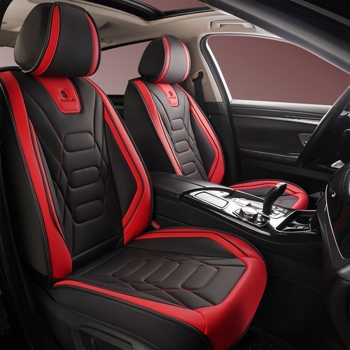For Subaru Forester Front+Rear Car Seat Covers 5-Sits Protector Leather Full Set - Imagen 13 de 18