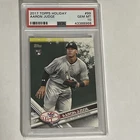 2017 Topps Holiday - Aaron Judge #HMW99 (RC) PSA 10
