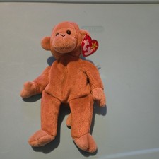 Ty Beanie Baby Bongo The Monkey Toy (4067)