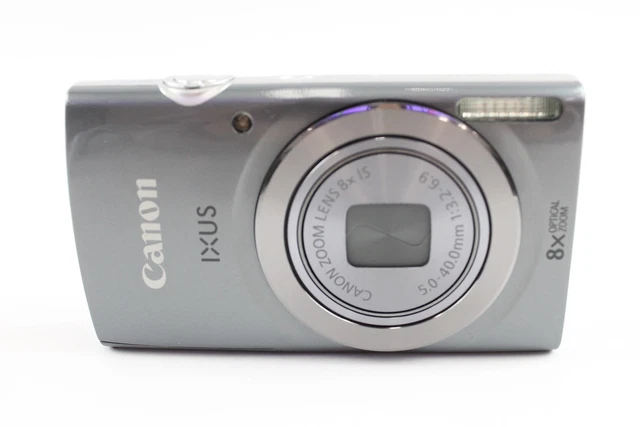 12 Canon IXUS 165 Digital Compact Camera Working w/ Canon 8x IS Zoom Lens