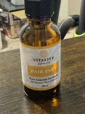 Vitality Extracts HAIR ENVY - 30 ml -  100% Pure Essential Oil New with Dropper
