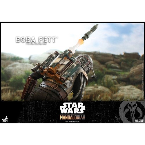 Hot Toys Star Wars The Mandalorian Boba Fett Deluxe Version 1/6 Movie Masterpiec - Bild 10 von 12