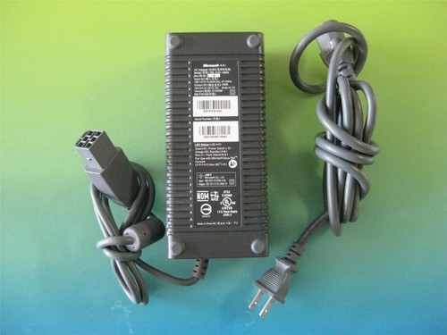 Original OEM Microsoft Xbox 360 Jasper AC Power Adapter Supply & Cord 150W Brick
