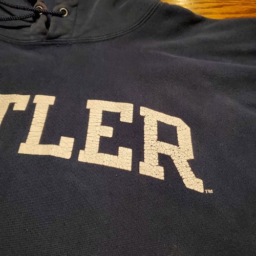 Vintage Champion Reverse Weave Butler Bulldogs Hoodie Sweatshirt Pullover 90s - Picture 6 of 24