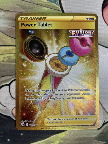 Pokemon TCG: Power Tablet (Secret) 281/264 Swsh08: Fusion Strike Holo - Picture 1 of 3