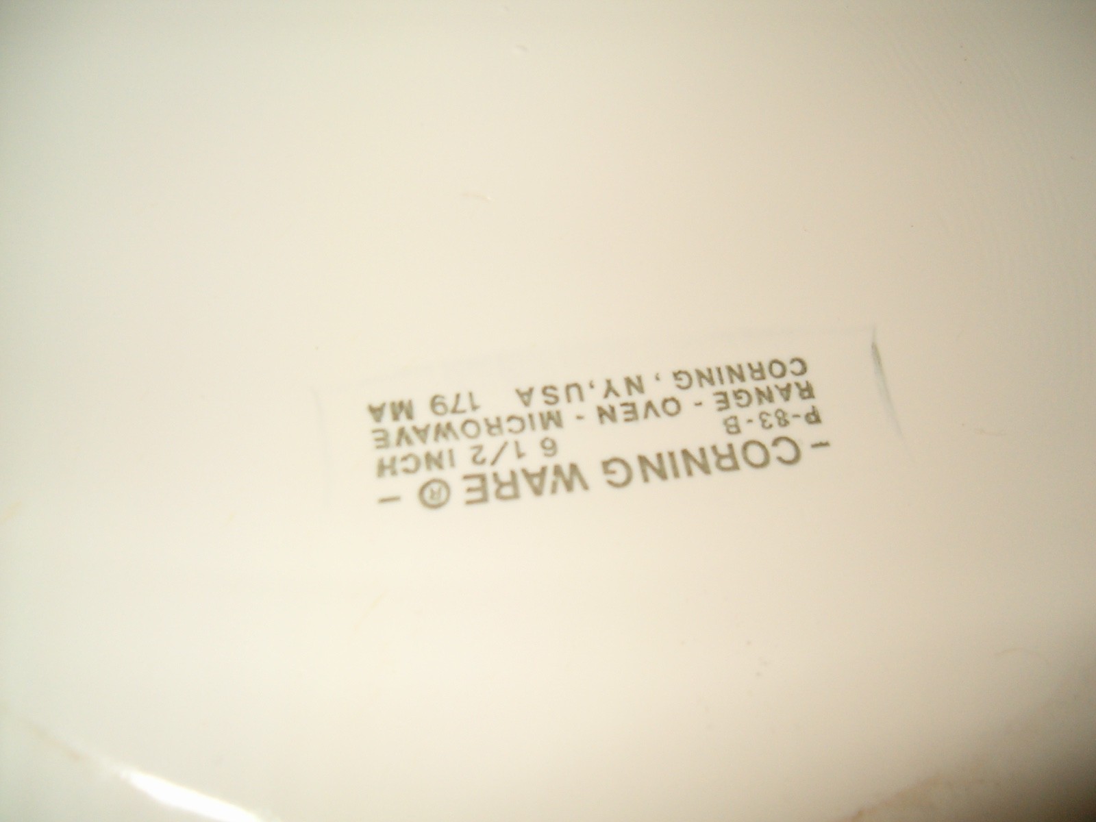 2 Corning Ware P-83 Cornflower & P-83-B Spice Of Life 6 1/2 Inch Skillet No Lids