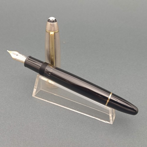MONTBLANC MEISTERSTÜCK LEGRAND SOLITAIRE DOUE SILVER 925 FP 14K F NIB VINTAGE - Picture 2 of 15