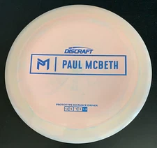 Prototype Discraft ESP Zeus Paul McBeth 171 grams