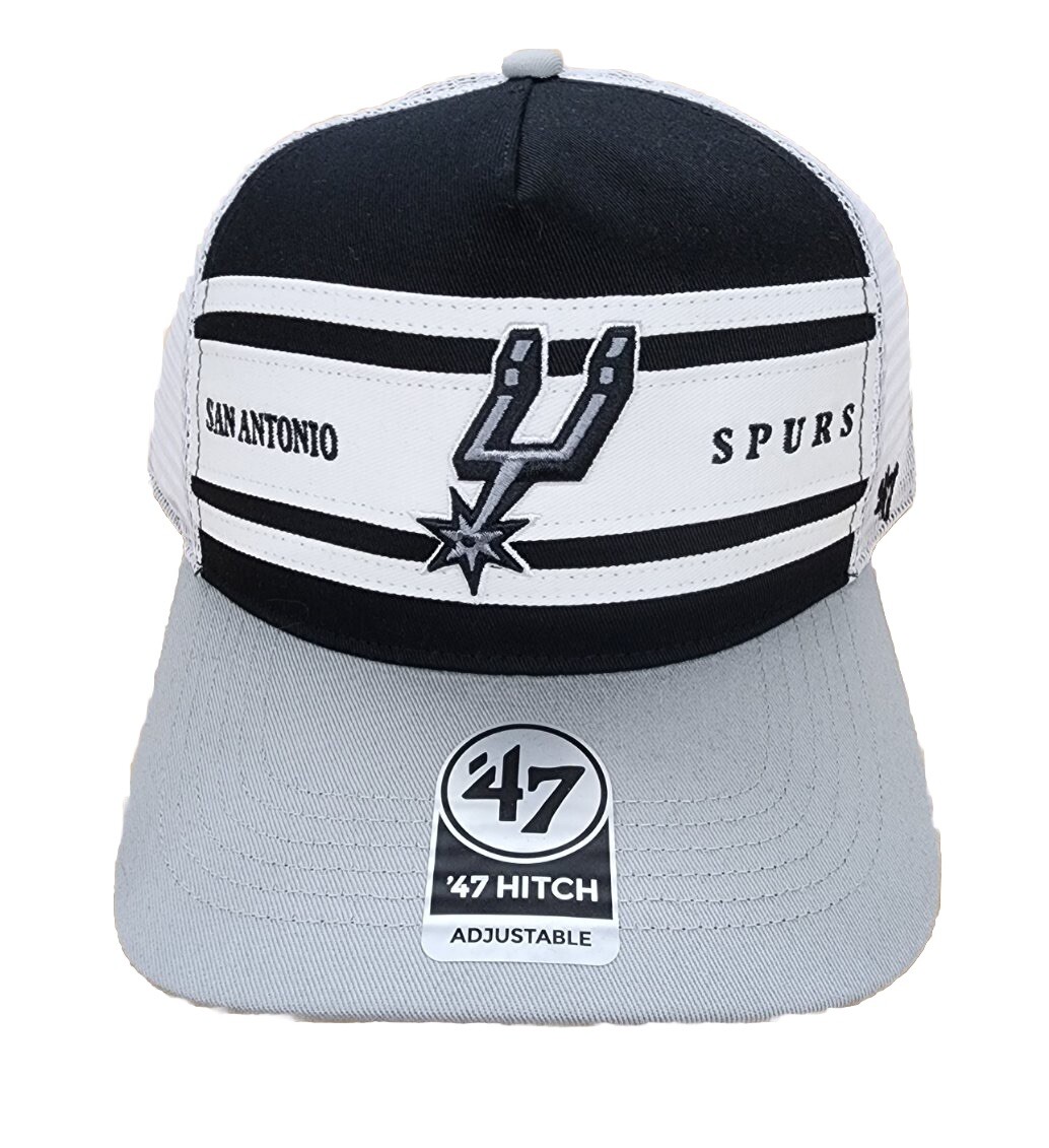 SAN ANTONIO SPURS NBA 47 BRAND HITCH ADJUSTABLE MESHBACK SNAPBACK eBay