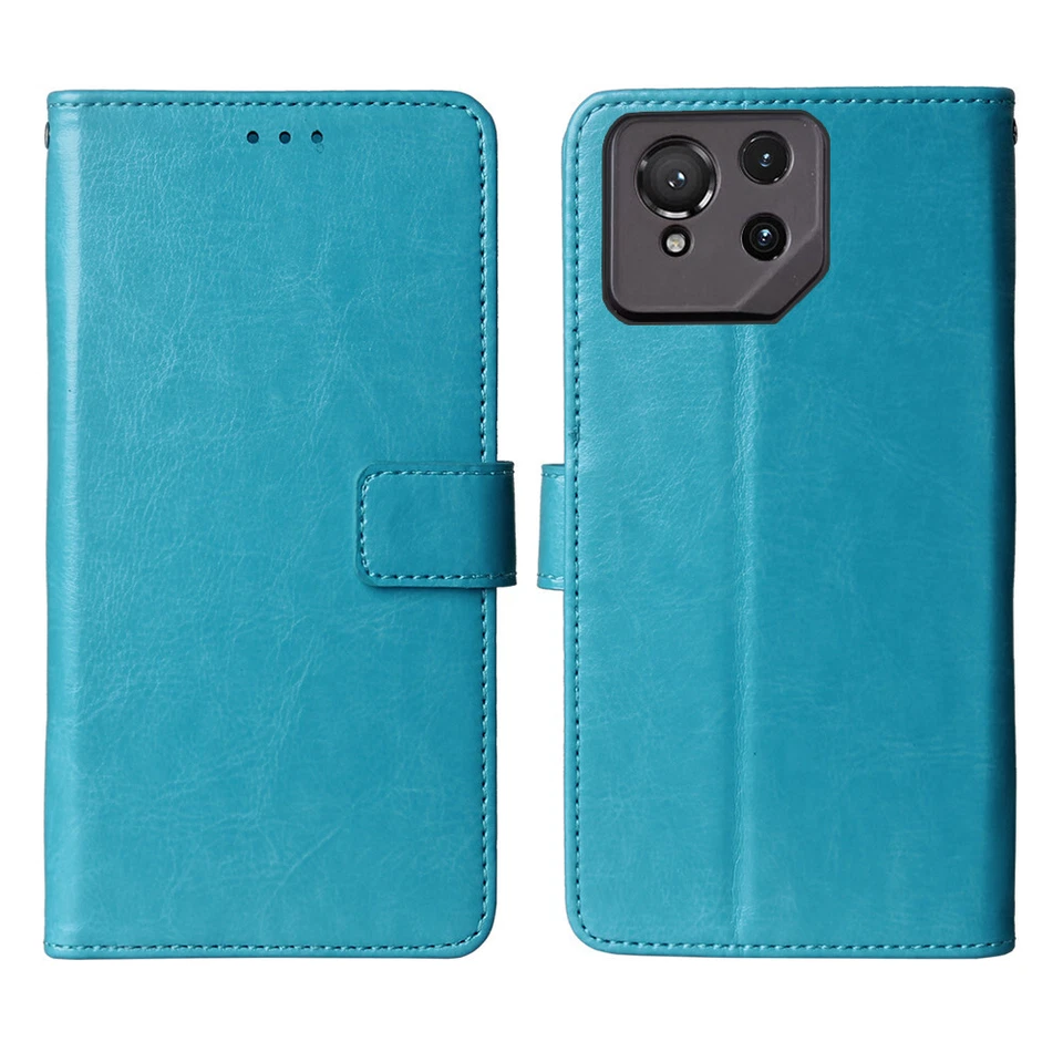 Étui de téléphone en cuir PU à rabat premium pour smartphone - Photo 2/4