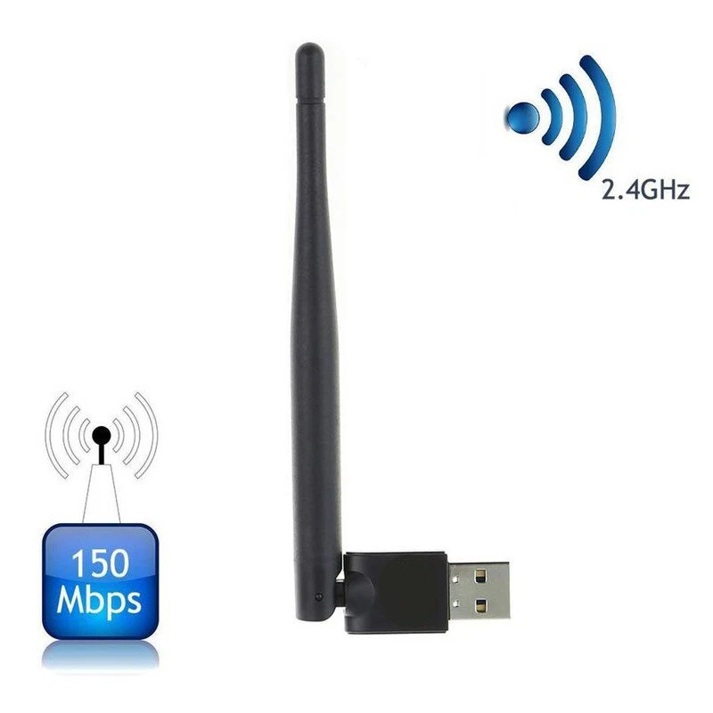 WLAN USB Stick für PC Receiver Wifi Wireless Internet Adapter W Lan 150MBs - Bild 3 von 4