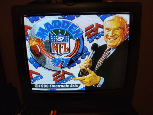 Madden 97 NFL Cleaned Tested Football Game EA Sports Works Nintendo John - Picture 5 of 5