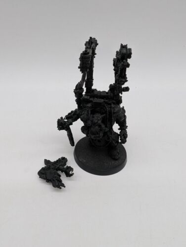 Forgeworld Ork Mek Boss Buzzgob-Discontinued OOP No Attendants Broken Axe.