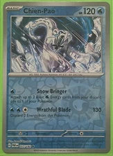 SV04: Paradox Rift #057/182 Chien-Pao Reverse Holo