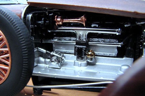 Franklin/Danbury mint 1:24 1924 Hispano Suiza Tulipwood classic America model 18 - Picture 12 of 18