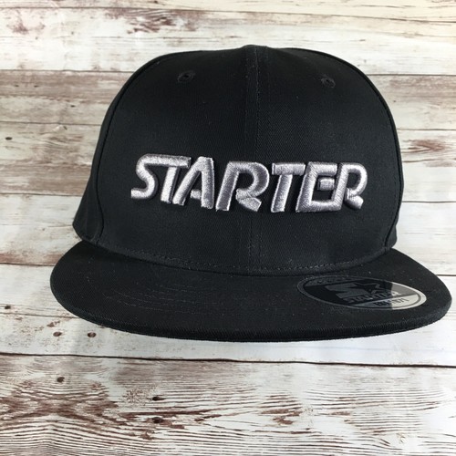 Starter Herren STAR-FIT Flat Brim Cap, schwarz Größe Medium - Bild 1 von 8