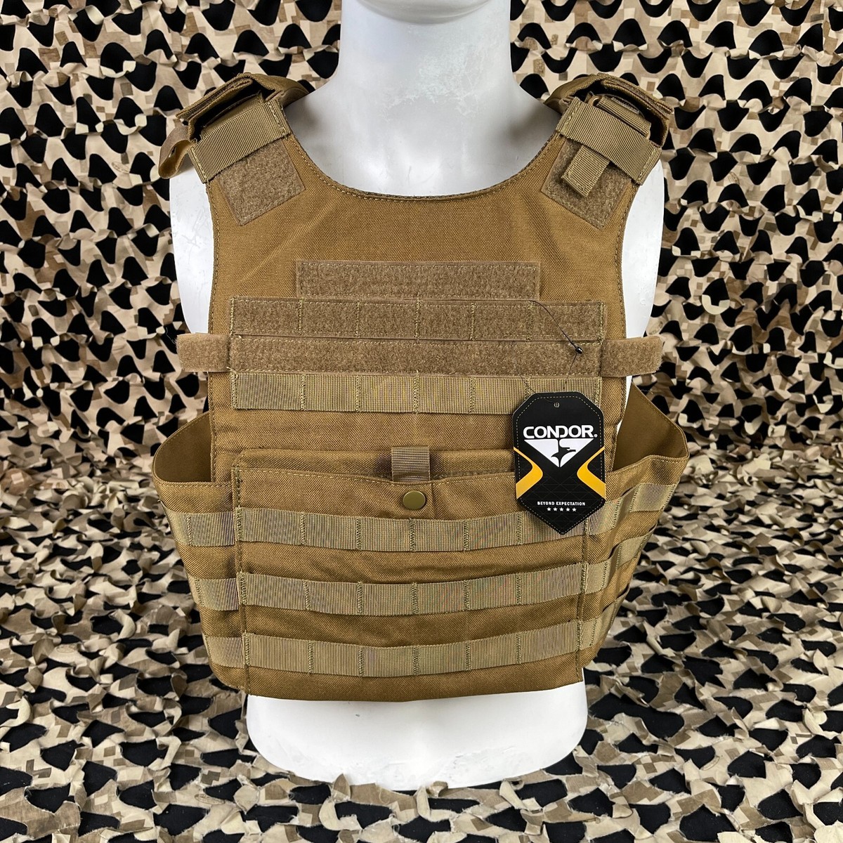 New Condor Gunner Plate Carrier - Coyote Brown | eBay