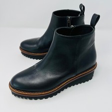 Cordani Ashford Leather Bootie In Black Size 37 Us 6.5