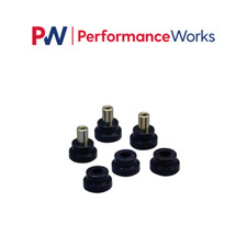 Prothane 11-41009 Steering Rack Bushings Black For 1981-1992 Jaguar XJ12