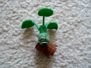 LEGO-Harry-Potter-Super-Rare-Original-Mandrake-Plant-w-Barrel-From-5378