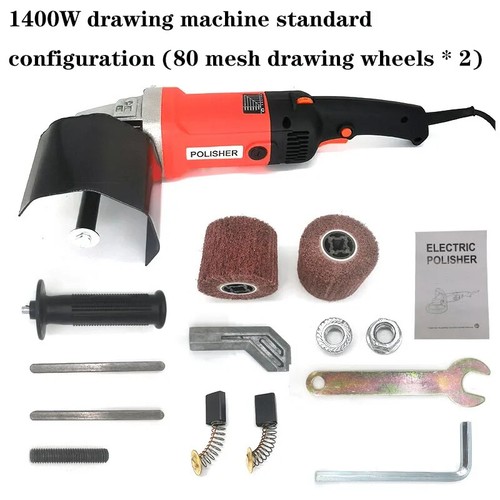 Grinding Machine Satin Finishing Machine Polishing Brushes Smoothing Roller - 第 9/15 張圖片