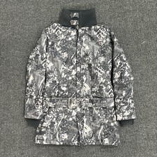 Oakley Jacket Womens Size Xs Black Coat Parka Full Zip Turtle Neck Belt