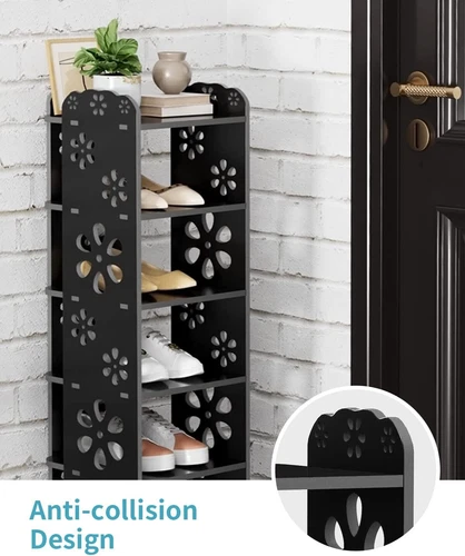 5/6/7/8 Ebenen Schuhregal Ablagegestelle Schuhablage Schuhschrank Platzsparend - Bild 17 von 72