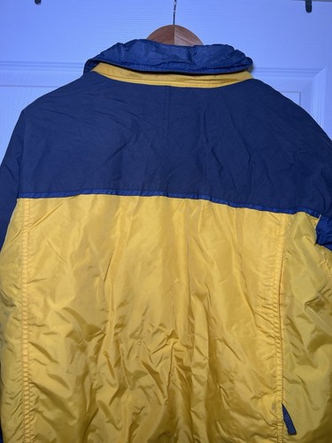 Columbia Core Fire Ridge Mens Jacket Size Large Tall Yellow Interchange Coat VTG - Picture 16 of 18