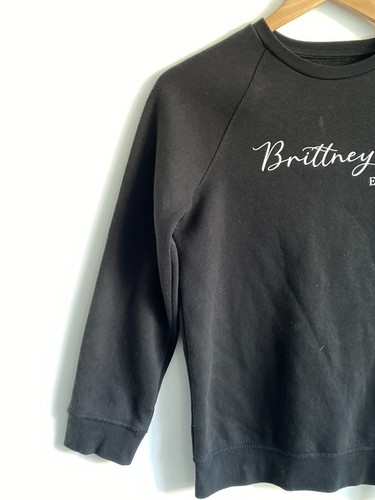 Anko Jumper Kids Size 12 Black Brittany Nike Kids Long Sleeve Round Neck Comfy - Picture 2 of 10