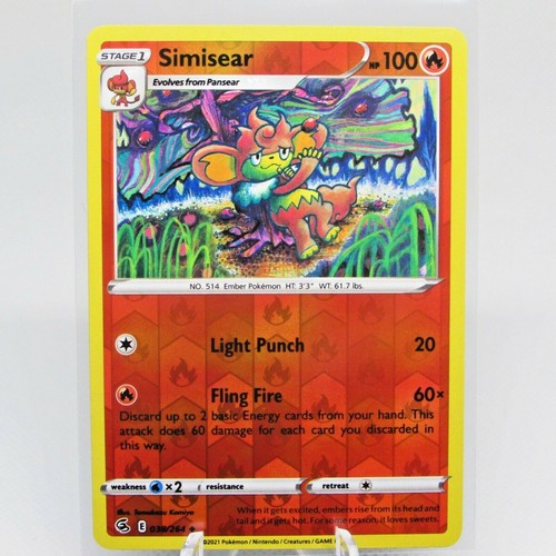 Pokemon TCG Fusion Strike Reverse Holo Singles - Pick Your Cards - - Picture 33 of 208