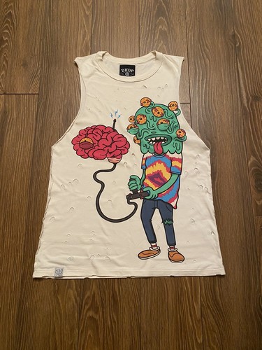 Drop Dead Mind Control Tank Rare Vintage - Picture 1 of 8