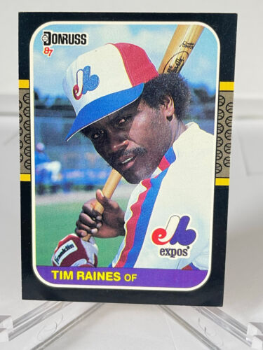 Tim Raines 1987 Donruss #56 Montreal Expos - Picture 1 of 1