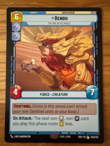 STAR WARS JCC ILIMITADO CHISPA DE REBELIÓN: SELECCIÓN RARA - DESCUENTOS MULTICOMPRA - Imagen 40 de 53