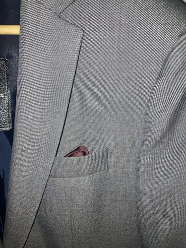 River Island Men’s Grey Blazer New With Tags Size Uk 42R - Picture 4 of 12