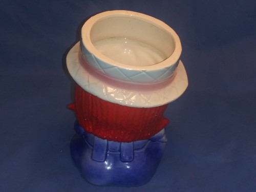 Jarrón jardinero vintage Relpo Raggedy Ann - Japón 6" - Imagen 3 de 5