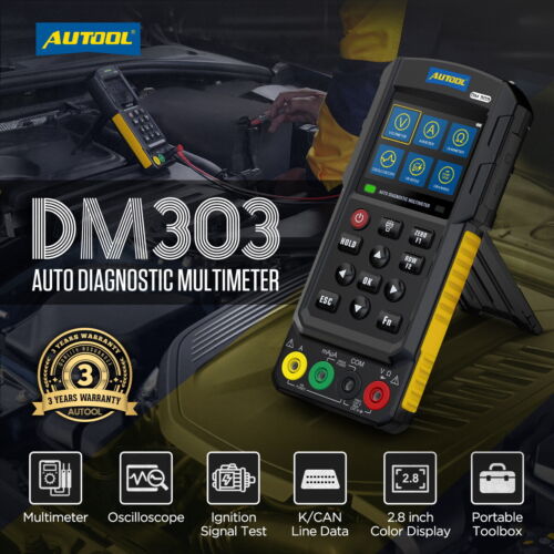 Auto Diagnostic Multimeter Oscilloscope AC/DC Voltage Meter Ammeter Ohmmeter - Picture 9 of 20