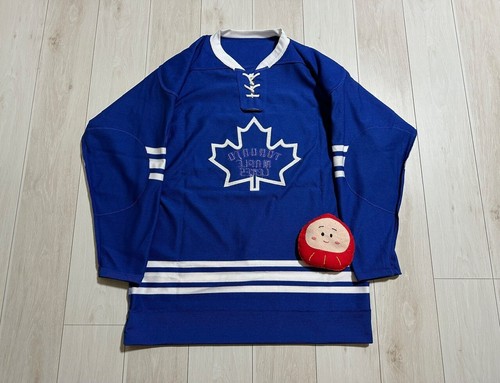NHL Johnny Bower Toronto Maple Leafs 1966-67 Mitchell&Ness Authentic Jersey - Picture 13 of 20
