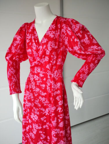 SAHNE! extravagant Vintage Design KLEID Dress Frühjahr Sommer XS S 34 36 38 neuw - Bild 3 von 24