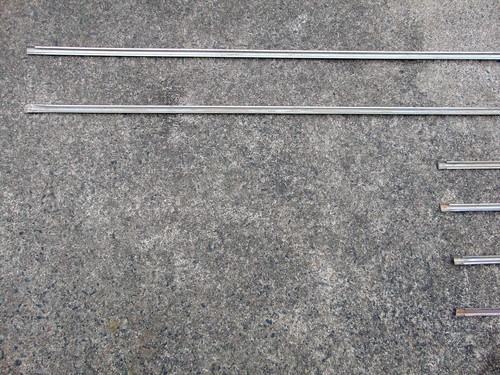 Genuine Chrysler Valiant VF VG hardtop side body trim mould mold set - Picture 8 of 8