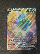 Pokémon TCG Tornadus V Sword & Shield - Chilling Reign 184/198 Holo Full Art...