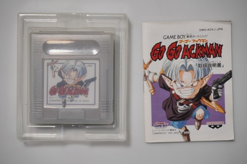 Game Boy Go Go Ackman boxed Japan GB game US Seller - Picture 3 of 4