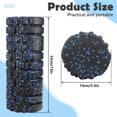 Faszienrolle Faszienroller Foam Roller Faszien Set Massagerolle Faszientraining - Bild 15 von 18