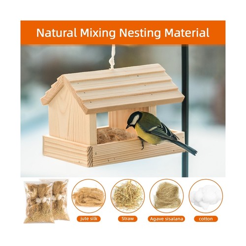 Sukh 2 Pack Bird Nesting Material - Bird Nests Bedding Hummingbird Nesting Ma... - Picture 2 of 7