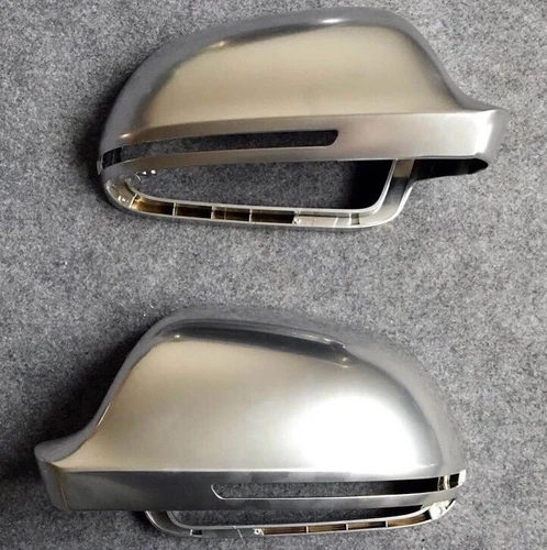 For Audi A5 S5 2008-2009 Matt Chrome Wing Mirror Covers OEM-fit