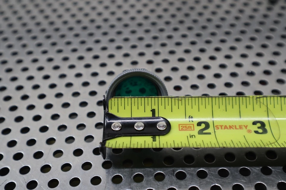 Lente verde Dialight 103-1332-403 nuevo stock antiguo (lote de 9) Foto 4 de 4